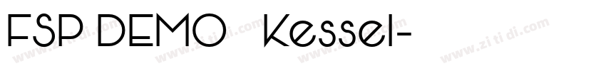 FSP DEMO   Kessel字体转换